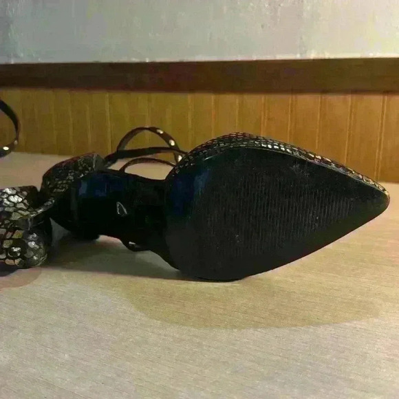 Thalia Sodi Leopard & Snake Print Heels - Picture 6 of 6